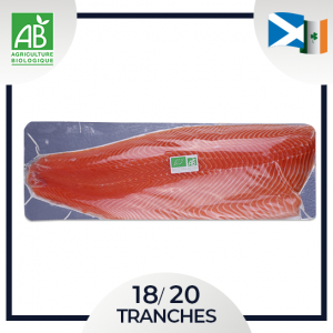 Saumon Atlantique BIO - Filet Prétranché : 800 gr